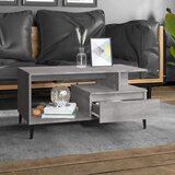  Stolić za kavu boja sivog hrasta 90x49x45 cm konstruirano drvo | shoptok.hr