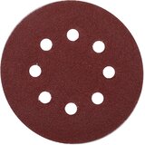 Microcer Brusni papir 125mm P180 na čičak sa rupama 50/1 Alu oxide Hoteche Cene