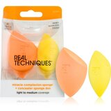 Real Techniques Sponge+ Miracle Complexion & Concealer gobica za tekoči puder 2 kos 1 kos Cene