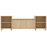TV ormarić boja hrasta sonome 160x35x55 cm konstruirano drvo | shoptok.hr
