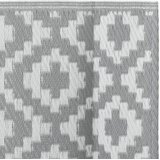 Vanjski tepih ARAKIL sivi 120 x 180 cm PP | shoptok.hr