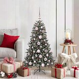 vidaXL Umjetno božićno drvce s stalakom Zelena 68 x 68 x 120 cm | shoptok.hr