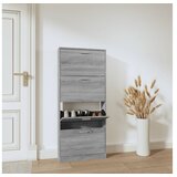  Omarica za čevlje siva sonoma 59x17x150 cm inženirski les Cene