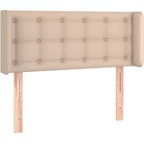  Uzglavlje s ušima boja cappuccina 103x16x78/88 cm umjetna koža | shoptok.hr