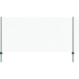 vidaXL Varjena žica ograja z 11 U stebrički Zelena 1.2x25 m Jeklo, (22085385) | Shoptok.si