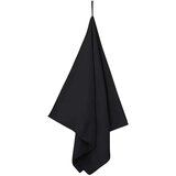 vidaXL Športne brisače 2 pcs Črna 140 x 70 cm Poliester in poliamid | Shoptok.si