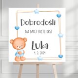  TABLA DOBRODOŠLICE krst in rojstni dan TABKROJ 11 | Shoptok.si