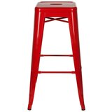MID.YOU Barski Stol Vantaggio High, Rdeča | Shoptok.si