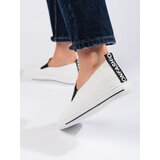 Shelvt Openwork white women's sneakers | shoptok.hr