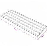 Krovni panel 12 pcs Antracit 129 x 45 cm Pocinčani čelik | shoptok.hr