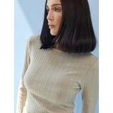 Sinsay Rebrasta majica s dodatkom viskoze i naborima | shoptok.hr