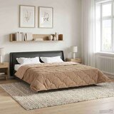  Ljetni pokrivač Šonerisan Sivo-smeđa 200 x 220 cm - Sivo-smeđa 200 x 220 cm | shoptok.hr