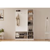Hanah home Ormarić za hodnik Rb-092, 120x200x35 cm, Bijeli | Eponuda.ba