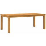 vidaXL Stol za objedovanje 200 x 100 x 75 cm Čvrsto Hrastovo Drvo - 200 x 100 x 75 cm Cijene