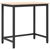  Stol Prirodna 80 x 50 x 77 cm Inženjerska drva i čelik | shoptok.hr