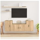  3-dijelni set TV ormarića boja hrasta sonome konstruirano drvo | shoptok.hr