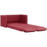 Podni kauč na razvlačenje 2-u-1 crvena boja vina 112x174x55 cm | shoptok.hr