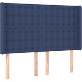  box spring s madracem LED plavi 140x200 cm od tkanine | shoptok.hr