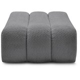 Bobochic Paris Siv tabure iz tkanine bouclé Azra – | Shoptok.si
