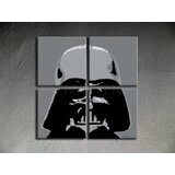 Ručno slikane slike na platnu pop art star wars
