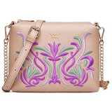 Vuch Crossbody torba Coalie Ornament Warm Beige, 17 x 20 cm | shoptok.hr