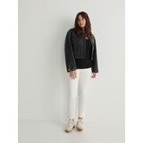 Reserved kavbojke mom fit - ebenovina | Shoptok.si
