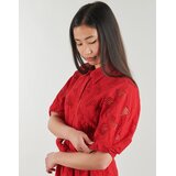 Polo Ralph Lauren Kratke obleke WOVEN-DRESSES Rdeča | Shoptok.si