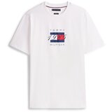 Tommy Hilfiger Majica mornarska / rdeča / bela Cene