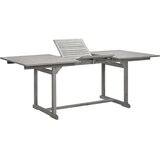  Vrtni blagovaonski stol (150 - 200)x100x75 cm od drva bagrema | shoptok.hr