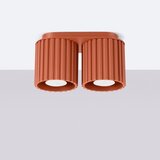 Sollux Lighting Stropna svetilka AURA 2 red ochra GU10, (5000054201) | Shoptok.si