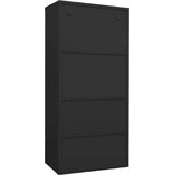  Ormar antracit 80 x 50 x 180 cm čelični | shoptok.hr