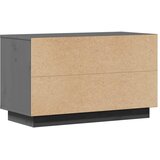 TV ormarić sivi 74 x 35 x 44 cm od masivne borovine | Eponuda.com