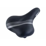 Sedlo soft comfor oprugama crno sa sivim linijama