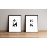 Wallity 2Pysct-020 multicolor decorative framed mdf painting (2 pieces) | ePonuda.com