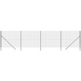  Ograja iz žične mreže antracitna 2,2x10 m pocinkano j | Shoptok.si