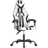  Igraća stolica bijelo-crna od umjetne kože | shoptok.hr