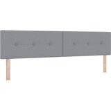  Krevet s opruga kutije Svijetlo siva 200 x 200 cm tkanina | shoptok.hr