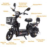 Madazo skuter LIGHTING sa baterijom 48V12A | ePonuda.com