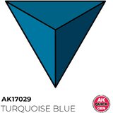AK Interactive Turquoise Blue 18ml - Quick Gen Speed Paint AK17029 | Eponuda.com