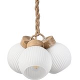  Visilica na sajli LOOMIS 3xE27/15W/230V 130 cm bež/hrast | Eponuda.com