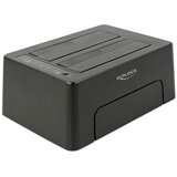 Delock 63957 storage drive docking station USB 3.2 Gen 2 (3.1 Gen 2) Type-C Black | shoptok.hr
