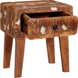 vidaXL Konačni stolovi Šareni 40 x 32 x 46 cm masivno obnovljeno drvo | shoptok.hr