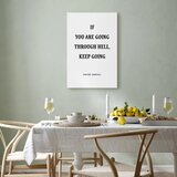  Slika - Power of Words (1-part) - Winston Churchill\'s Motivational Quote 80x120 Premium Print | shoptok.hr