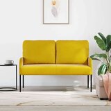 Sedežne garniture z blazino 110cm Rumena Vezani les, (5000155289) | Shoptok.si