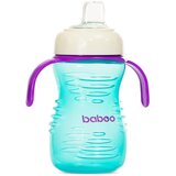 Baboo Cup with Silicone Spout skodelica s slamico Mint, 6m+ 260 ml Cene