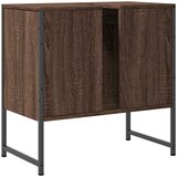 Ormarić za umivaonik smeđa boja hrasta 60 x 33 x 60 cm drveni | shoptok.hr