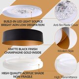 BARGENI 32cm LED stropna svetilka 18 W | Shoptok.si