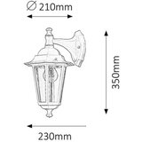 Rabalux velence spoljna zidna lampa E27 60W wht IP43 | Eponuda.com
