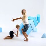  11-dijelni set mekanih igara, poligon, pjenaste kocke, plavi - NOVO | shoptok.hr