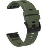 Chameleon Silikonski pašček za Garmin ure, 26mm, temno zelen Cene